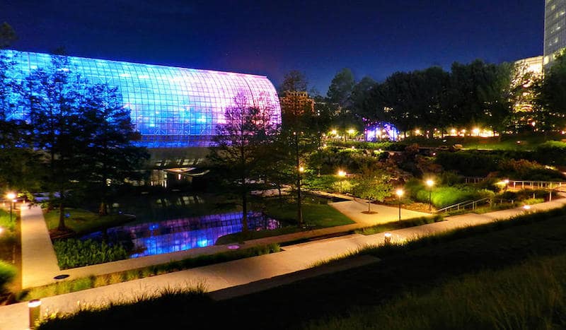 O Que Fazer em Oklahoma em Nova York: Myriad Botanical Gardens & Crystal Bridge Tropical Conservatory