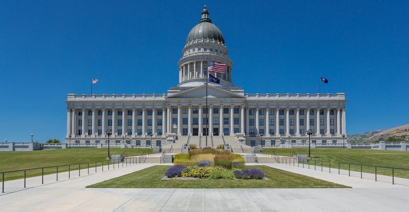 O Que Fazer em Salt Lake City em Utah: Utah State Capitol
