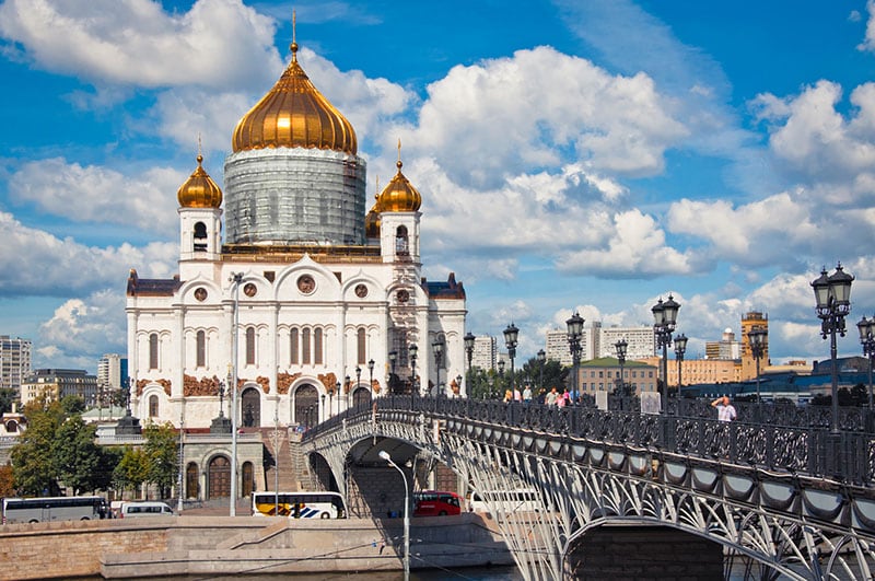 O que fazer em Moscou: Catedral Cristo Salvador
