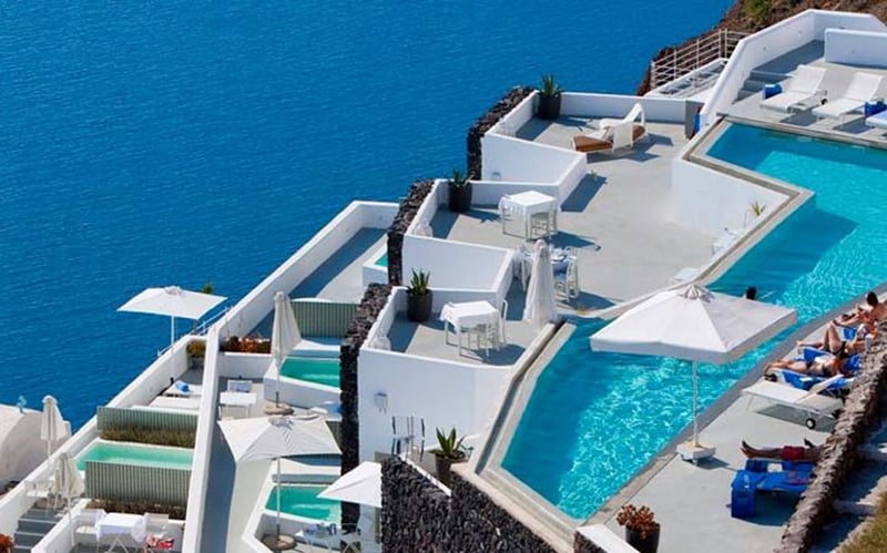 O que fazer em Santorini: Hotel