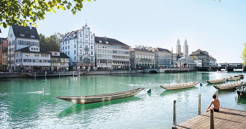 O que fazer em Zurique: Limmatquai