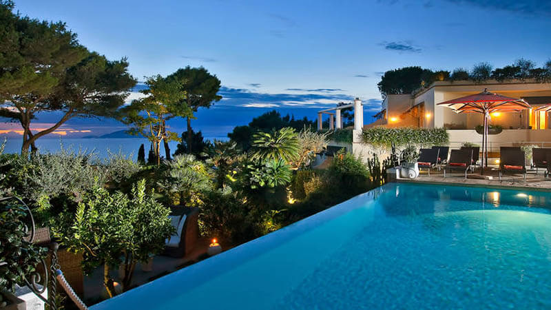 O que fazer em Capri: Hotel