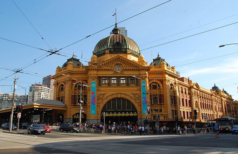 O que fazer em Melbourne: Flinders Station