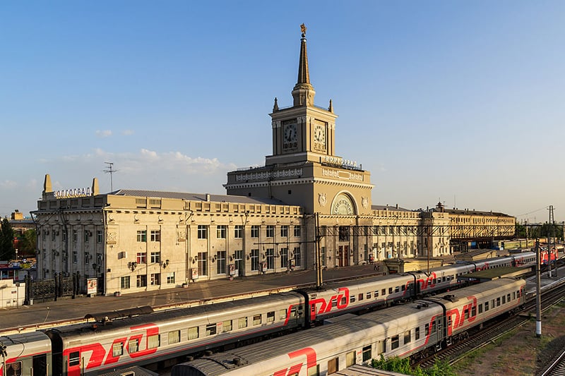 O que fazer em Volgograd: Railway Station
