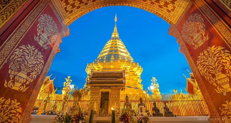 O Que Fazer em Chiang Mai: Templo Doi Suthep 
