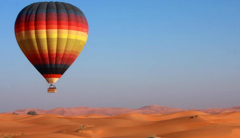 O Que Fazer em Dubai: Passeio de Balão