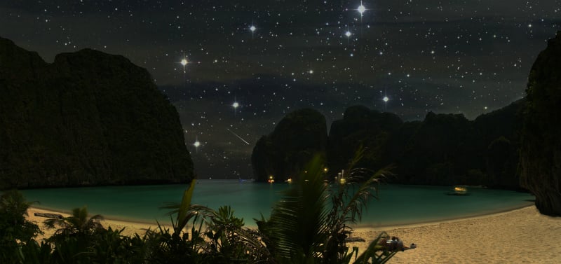 O Que Fazer nas Ilhas Phi Phi: Dormir em Maya Bay