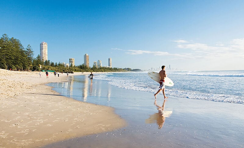 O que fazer em Brisbane: Praia
