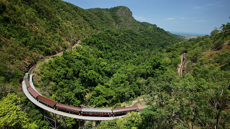 O que fazer em Cairns: Estrada de Ferro Panorâmica